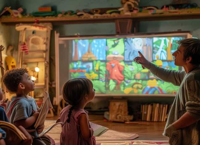 儿童故事ppt讲解（木偶奇遇记青少年儿童读书分享会ppt）