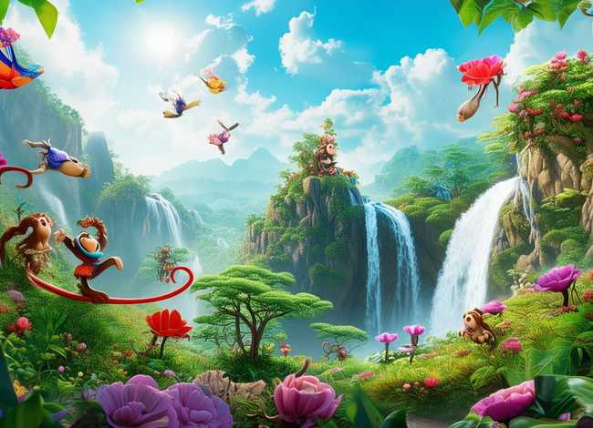 儿童故事串烧，五、故事串烧之花果山美猴王