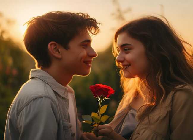 英语小故事爱情故事（英语小故事,简单点儿,有关爱情的,几分钟可以讲完的）