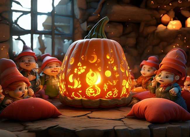 儿童故事小矮人的南瓜 关于小矮人的南瓜儿童睡前故事 儿童故事小矮人的南瓜 关于小矮人的南瓜儿童睡前故事