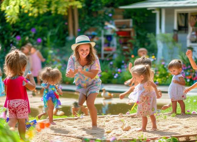幼儿夏天的故事、幼儿园保育培训内容
