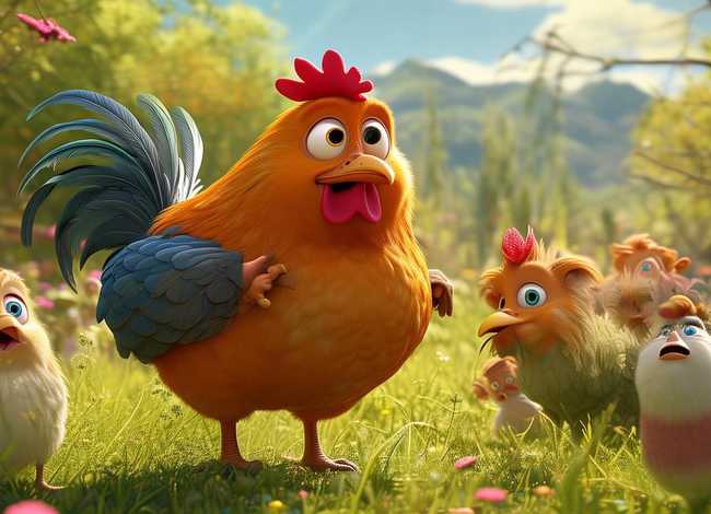 幼儿动物故事完整版(幼儿动物故事-爱说大话的小公鸡) 幼儿动物故事完整版(幼儿动物故事-爱说大话的小公鸡)