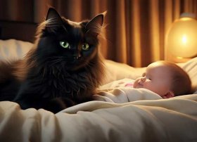 宝宝睡前故事猫咪 霸道的小猫睡前故事