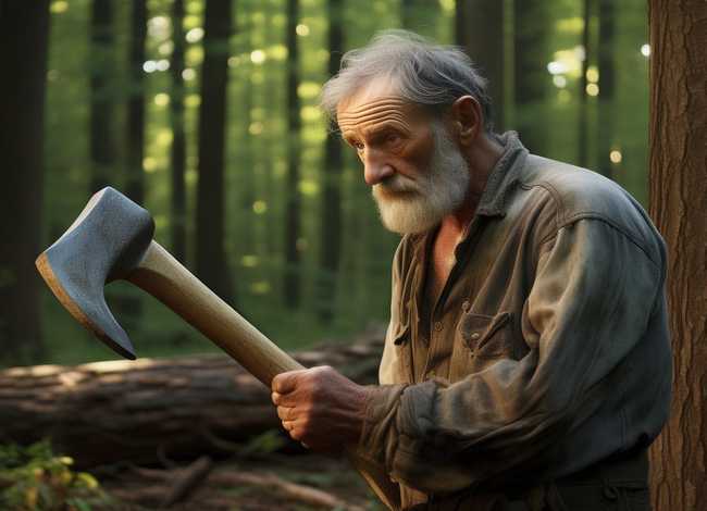 金斧子的故事作文，续写作文-樵夫的斧头