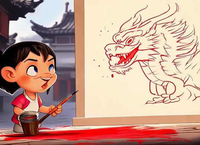 画龙点睛的儿童故事；《画龙点睛》的故事是怎样的