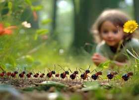 儿童故事蚂蚁搬家的绘本故事 有哪些适合宝宝看的昆虫绘本推荐