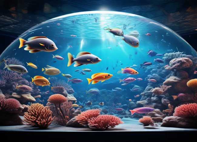 海底世界的图片，厦门海底世界开放时间是什么