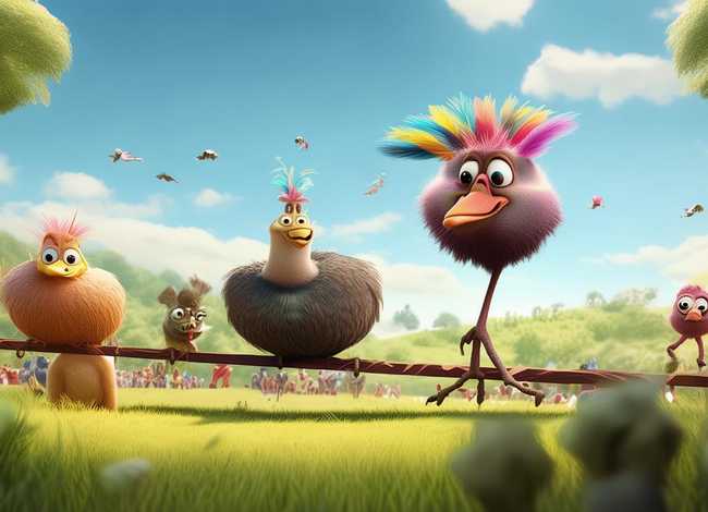 有关鸵鸟的儿童故事(动物笑话故事大全精选) 有关鸵鸟的儿童故事(动物笑话故事大全精选)