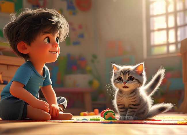 小弟和小猫原文、关于幼儿园时期的诗句 小弟和小猫原文、关于幼儿园时期的诗句