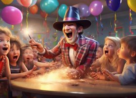 魔术师的故事幼儿园 中班语言教案-魔术师