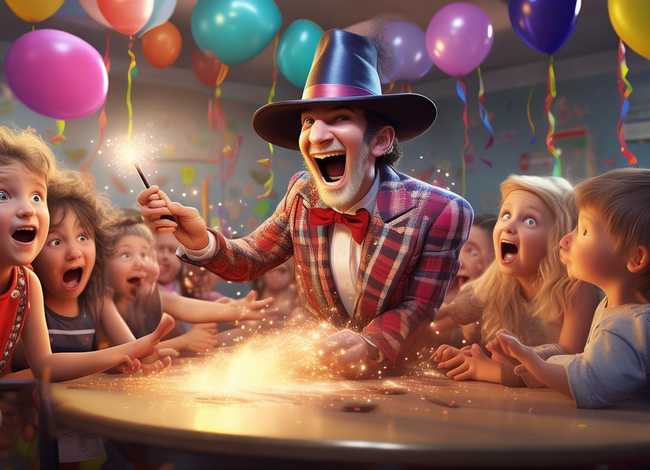 魔术师的故事幼儿园 中班语言教案-魔术师