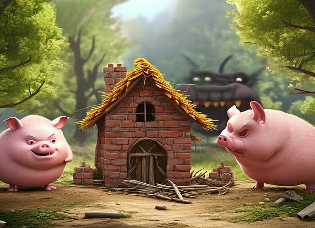 三只小猪幼儿故事视频，绘本《三只小猪的真实故事》怎么样