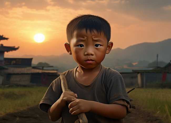 留守儿童励志句子；留守怎么造句