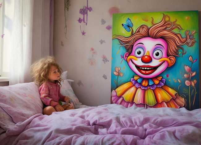 5岁儿童睡前故事免费收听 奶奶的花布头中小丑的名字叫米粒,出自漂亮的蝴蝶是吗