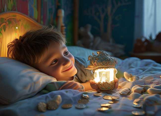 关于小朋友换牙的故事小篇 - 弟弟的故事之牙仙子