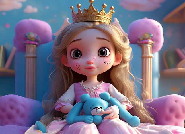 适合爱哭的孩子的故事 儿童绘本故事《爱哭公主》