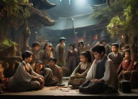 柳堡的故事中的小演员、柳堡的故事演职员表