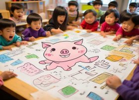 小猪汉汉的故事感想 - 幼儿园关于小猪的谜语