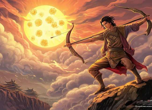 中国神话故事儿童版视频 后羿射日的神话故事 中国神话故事儿童版视频 后羿射日的神话故事