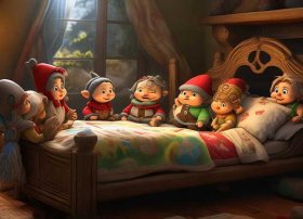 七个小矮人睡前故事儿童故事（七个小矮人的故事）