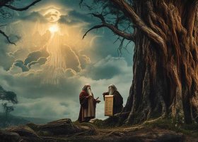 与人有关的故事、人字的来历故事,要传说