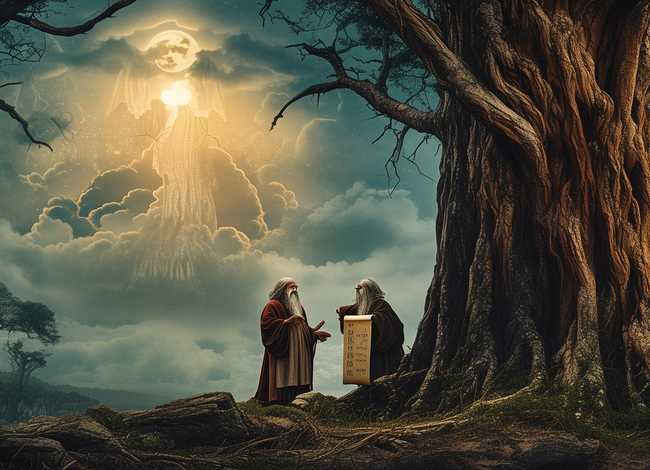 与人有关的故事、人字的来历故事,要传说