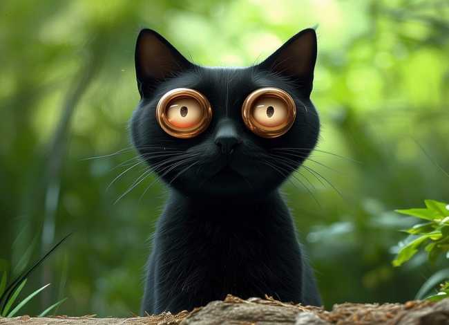 黑猫警长儿童歌曲；眼睛瞪得像铜铃,射出闪电般的机灵是什么意思