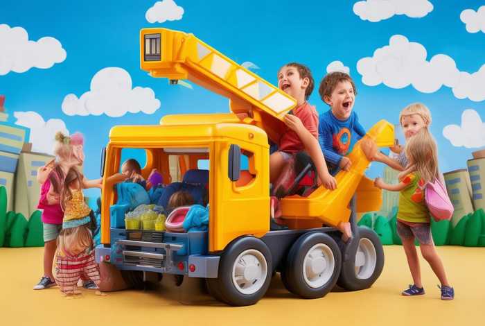 儿童翻斗车视频、少儿翻斗车视频