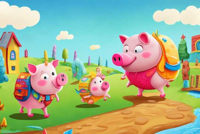 儿童绘本故事三只小猪去上学阅读,三只小猪上学的故事绘本 儿童绘本故事三只小猪去上学阅读,三只小猪上学的故事绘本