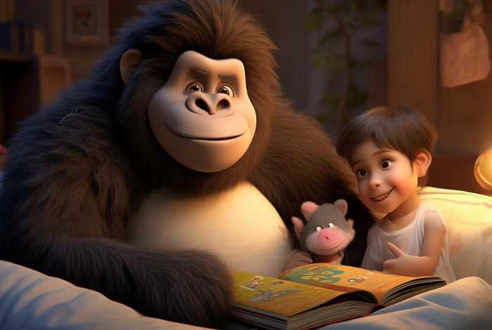 儿童故事晚安大猩猩 - 晚安大猩猩的绘本故事怎么讲比较好 儿童故事晚安大猩猩 - 晚安大猩猩的绘本故事怎么讲比较好