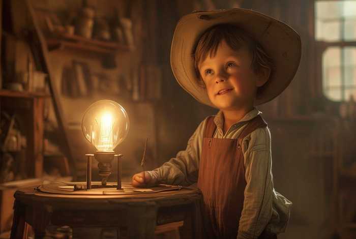 儿童版爱迪生发明灯泡故事 爱迪生发明灯泡的故事告诉我们什么道理