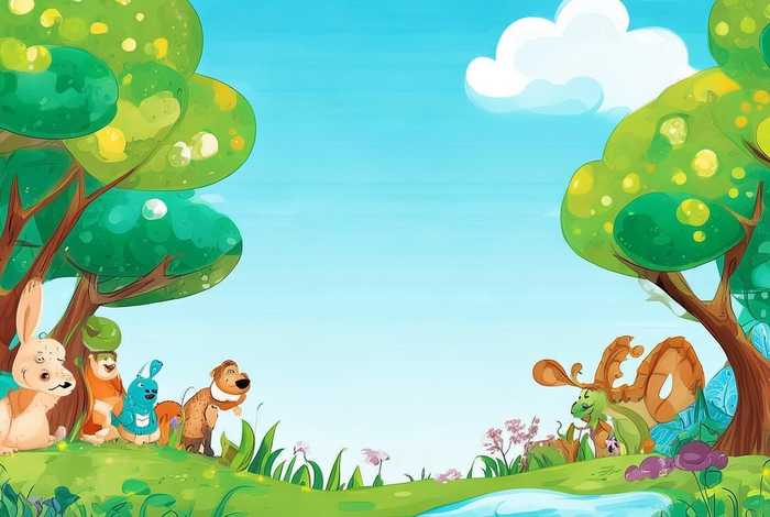 儿童讲故事专用的背景图 幼儿讲故事背景图片