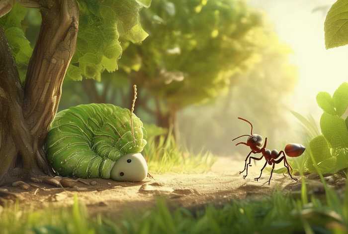 儿童故事蚕和蚂蚁；蚕和蚂蚁的故事视频