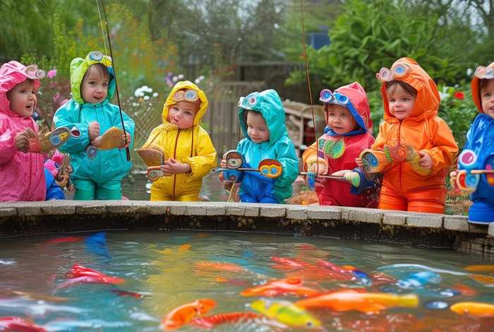 儿童益智故事钓鱼 幼儿园钓鱼课程故事