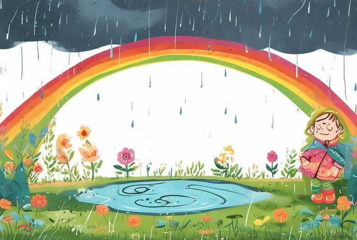 儿童故事下雨的时候；下雨的时候故事绘本