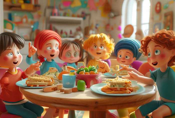 儿童故事关于吃饭、关于幼儿吃饭的故事