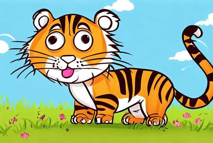 儿童画简笔虎（虎的儿童简笔画）