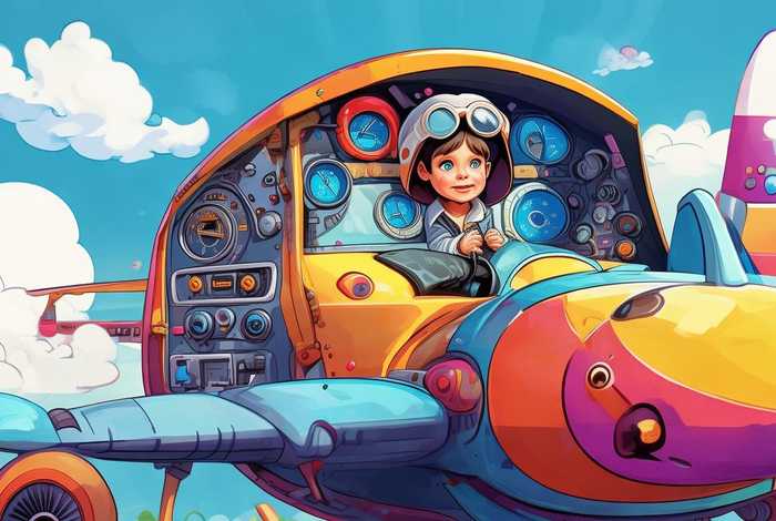 儿童航空故事书 - 儿童 航空方面的书籍
