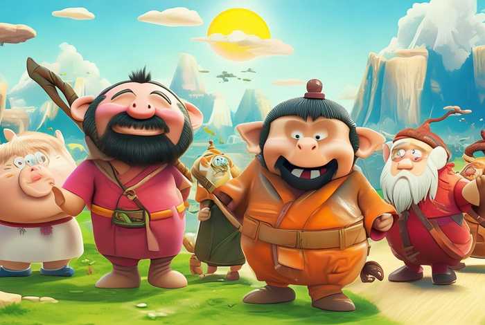 儿童搞笑西游记动画（儿童搞笑西游记动画片）