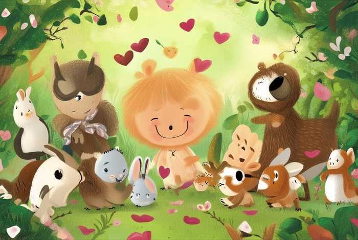 儿童动物爱心故事（有爱心的动物故事）