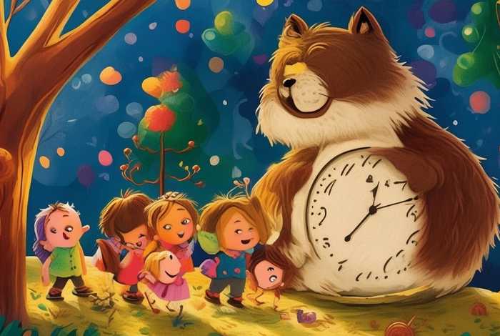 儿童故事老狼几点了 - 幼儿绘本故事老狼老狼几点了