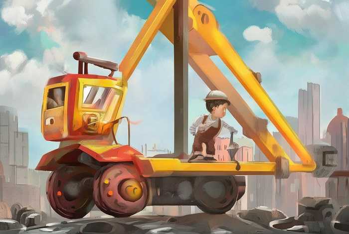 儿童故事塔吊的故事（关于塔吊的小故事）