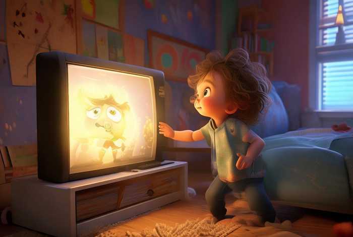 儿童故事绘本关掉电视机（关于电视机的绘本故事）