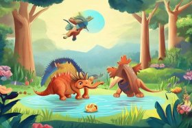 3-6岁恐龙小故事（3至6岁简短小故事恐龙）