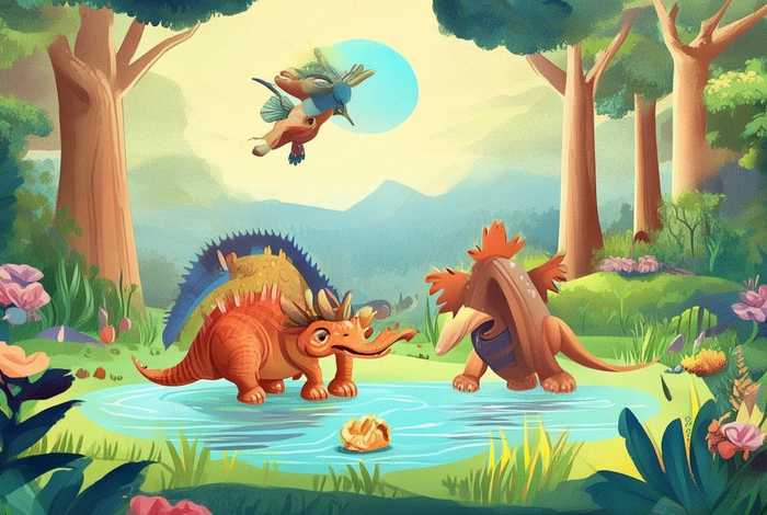 3-6岁恐龙小故事（3至6岁简短小故事恐龙）