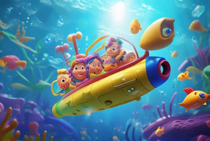 儿童潜艇故事书，潜水艇少儿故事