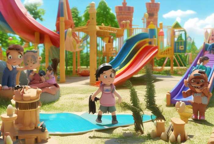 儿童故事游乐场；游乐场幼儿故事