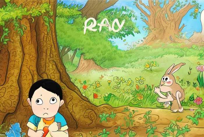 儿童绘本成语故事守株待兔 - 守株待兔成语故事绘本制作