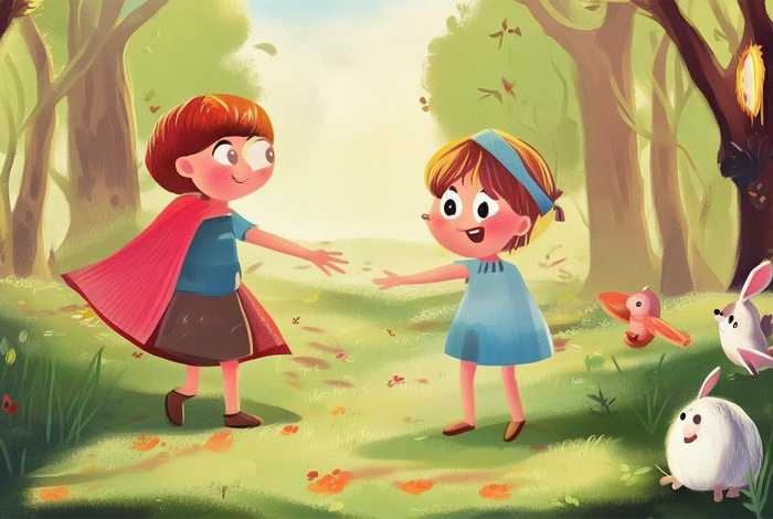 儿童故事见面必须打招呼 - 见面打招呼的故事
