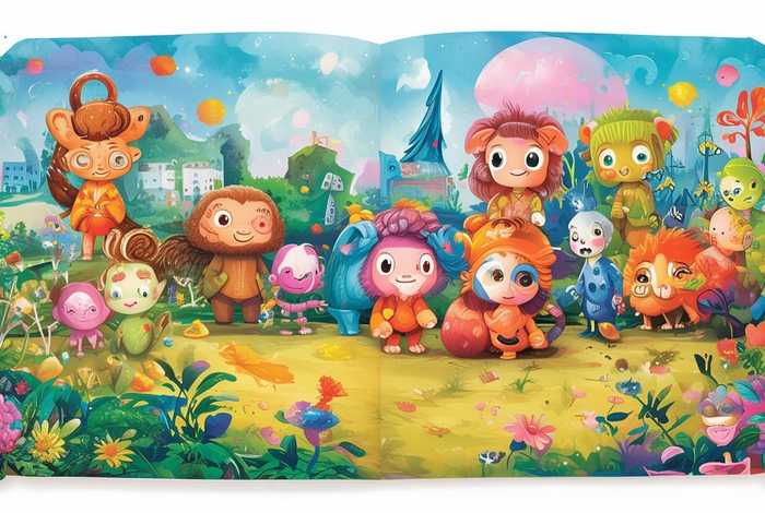 儿童故事可打印版、儿童故事可打印版12生肖